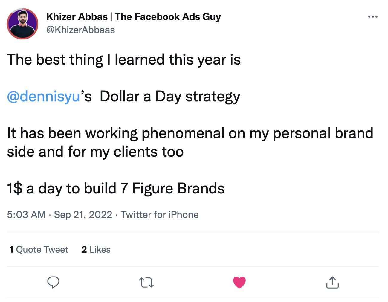 Khizzer Abbas on Dennis Yu
