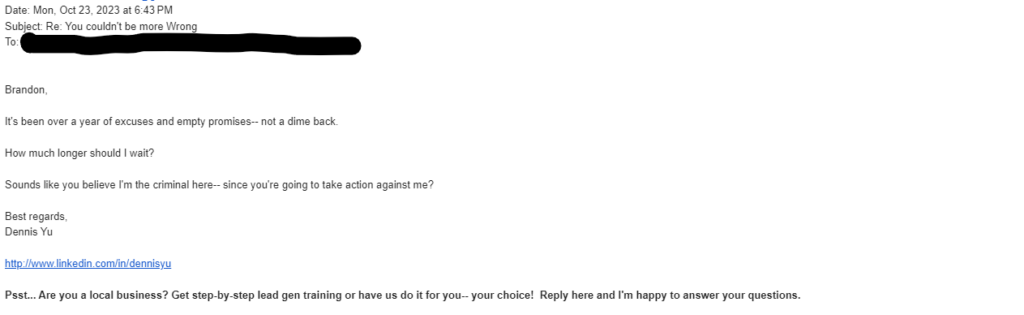Brandon Deboer How This Influencer Scammed Thousands Using Google As Bait 17