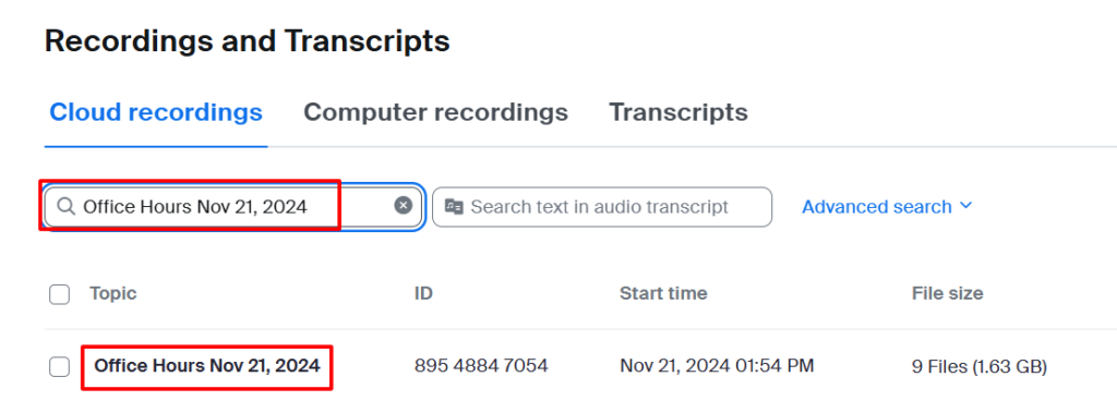 How to Find Zoom Recordings When You Receive a This Recording Does Not Exist Message 3