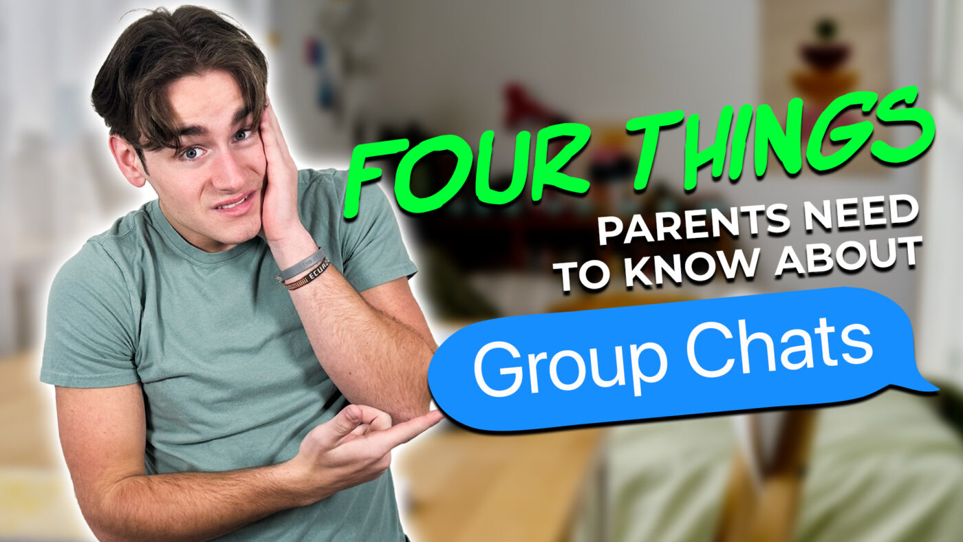 This photo is a thumbnail for a video on Communication and four things to know about group chats