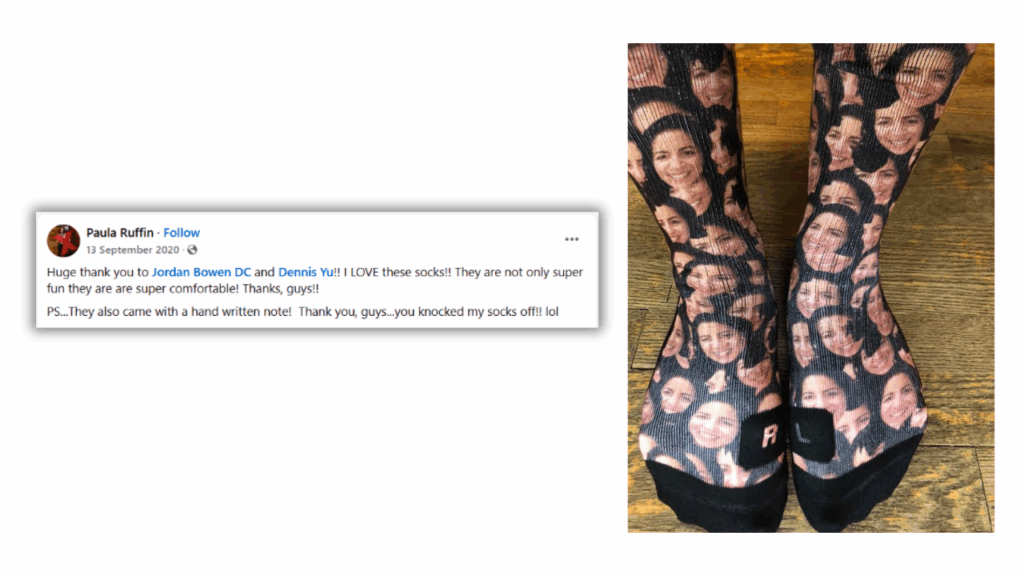 Ordering Face Socks 23