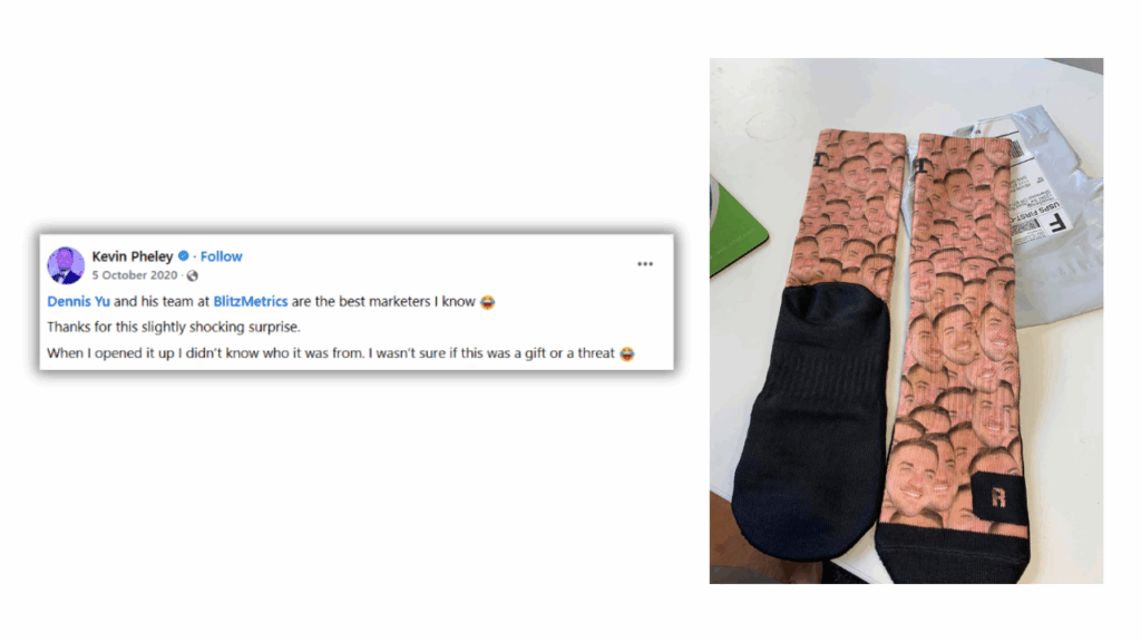 Ordering Face Socks 29
