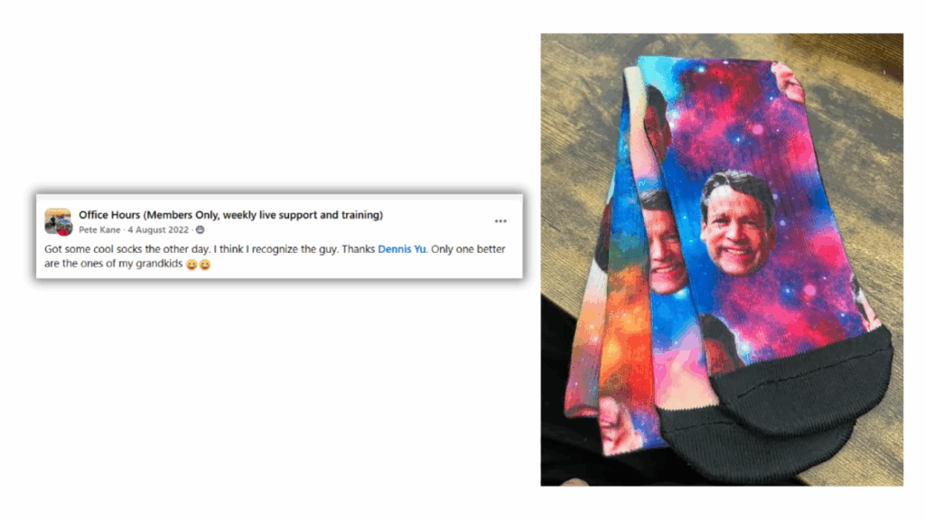 Ordering Face Socks 5