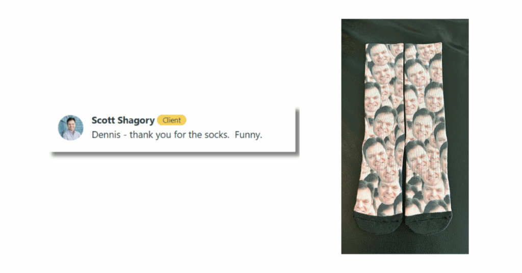 Ordering Face Socks 9