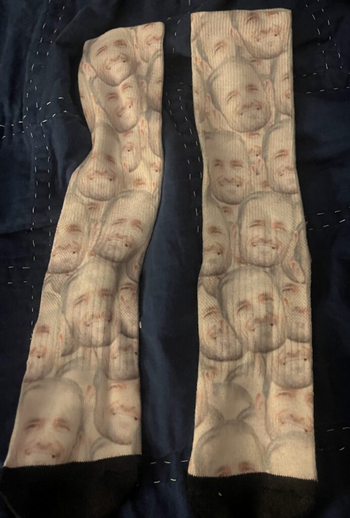 How We Surprise Customers with Custom Face Socks 1