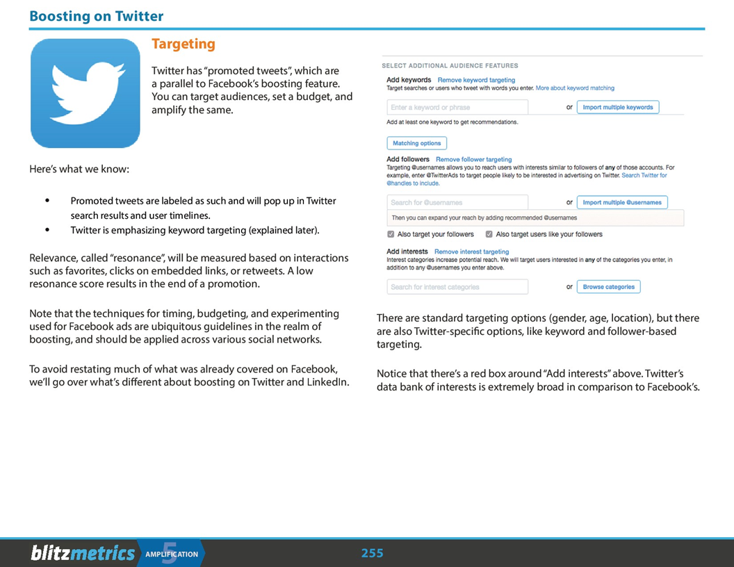 Boosting on Twitter | BlitzMetrics