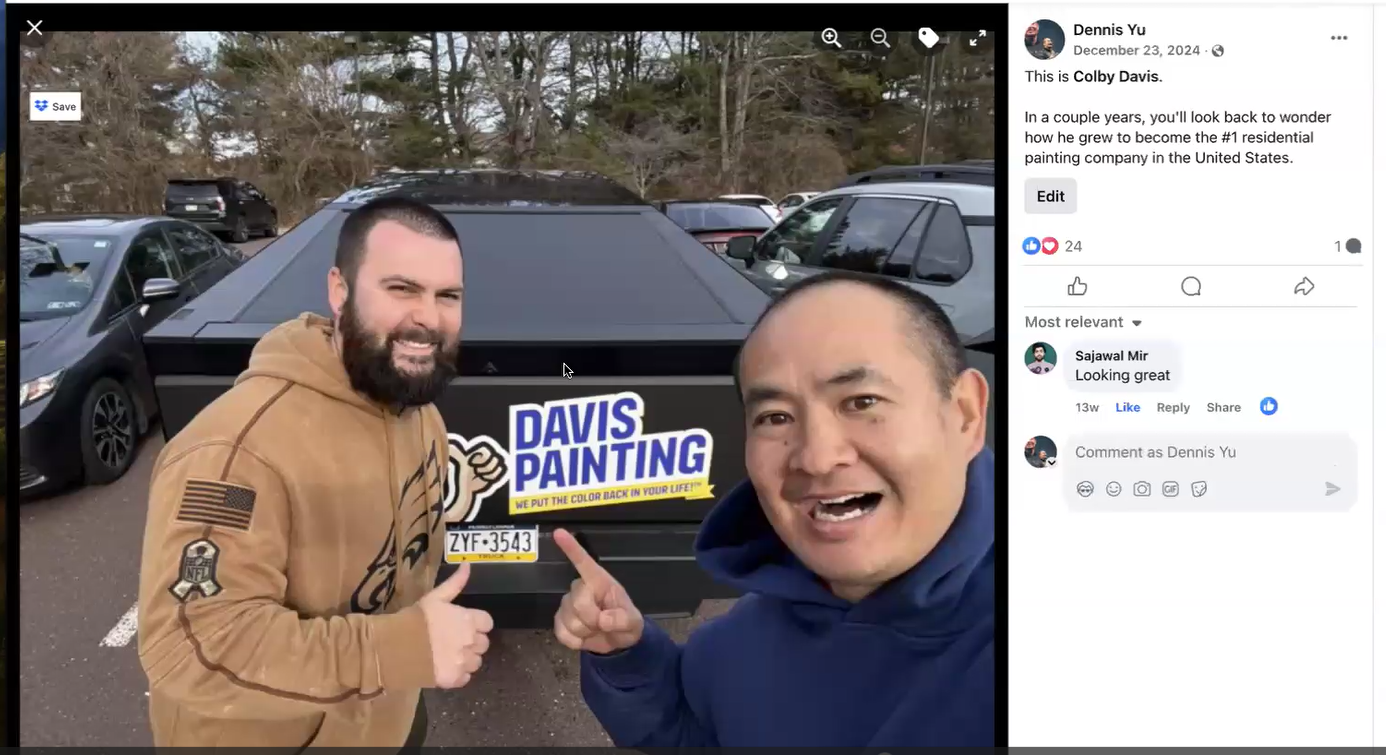 Davis Painting Grew 300% Last Year - Now Colby Davis Is Taking Over ...