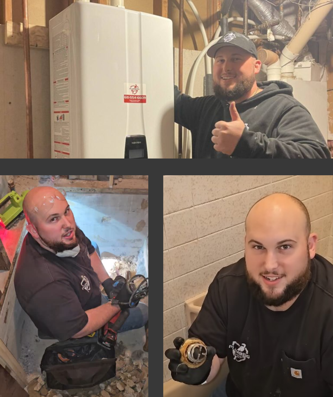 On site, phone out