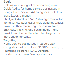 Goals, Content and Targeting of "Real SEO for Plumbers, HVAC, Roofers: What Actually Gets You Ranked"