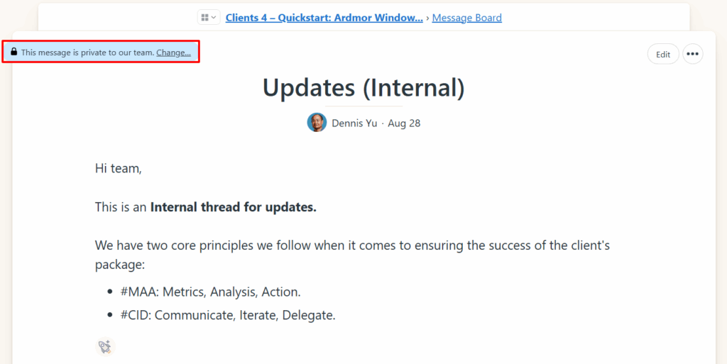 Basics – The Foundation of How We Work 7
