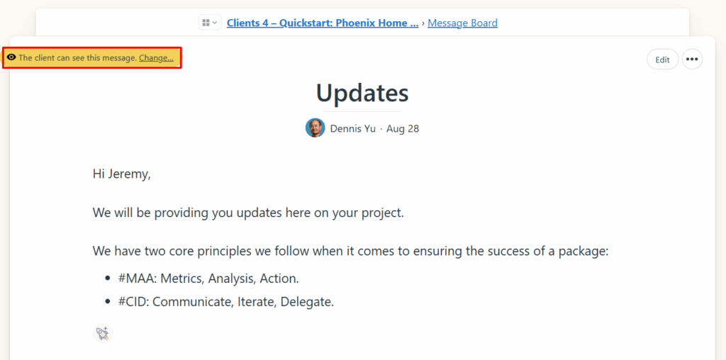 Basics – The Foundation of How We Work 8