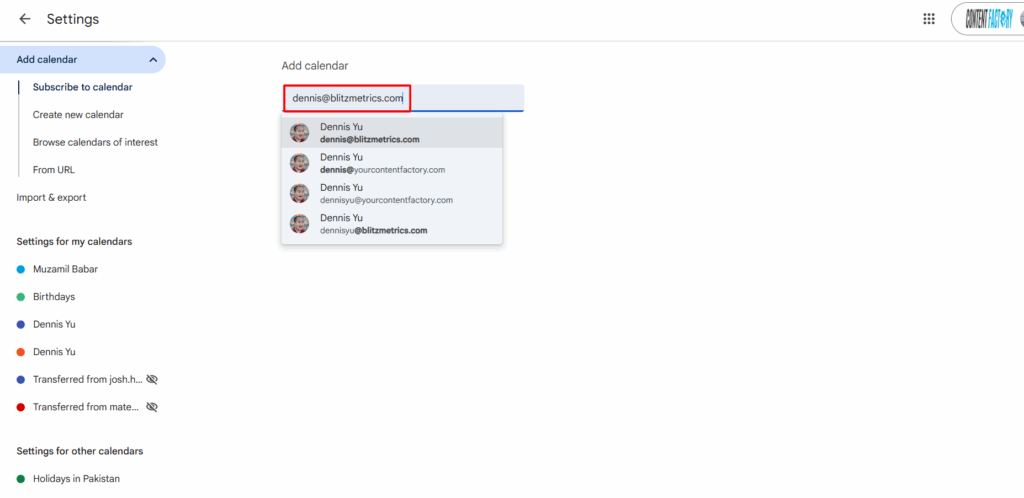 How to Subscribe to Dennis Yus Google Calendar 5