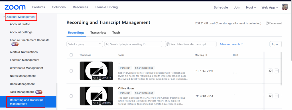 Understanding Zoom Recording Access in Enterprise Accounts 1