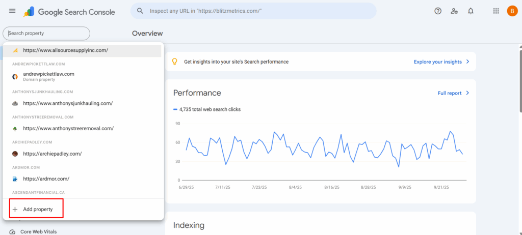 How to Set Up Google Search Console GSC for a Client Website