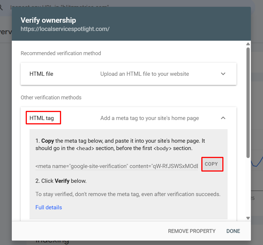 How to Set Up Google Search Console GSC for a Client Website 4