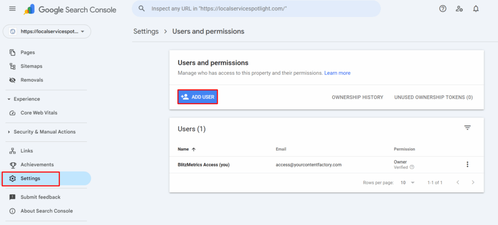 How to Set Up Google Search Console GSC for a Client Website 8
