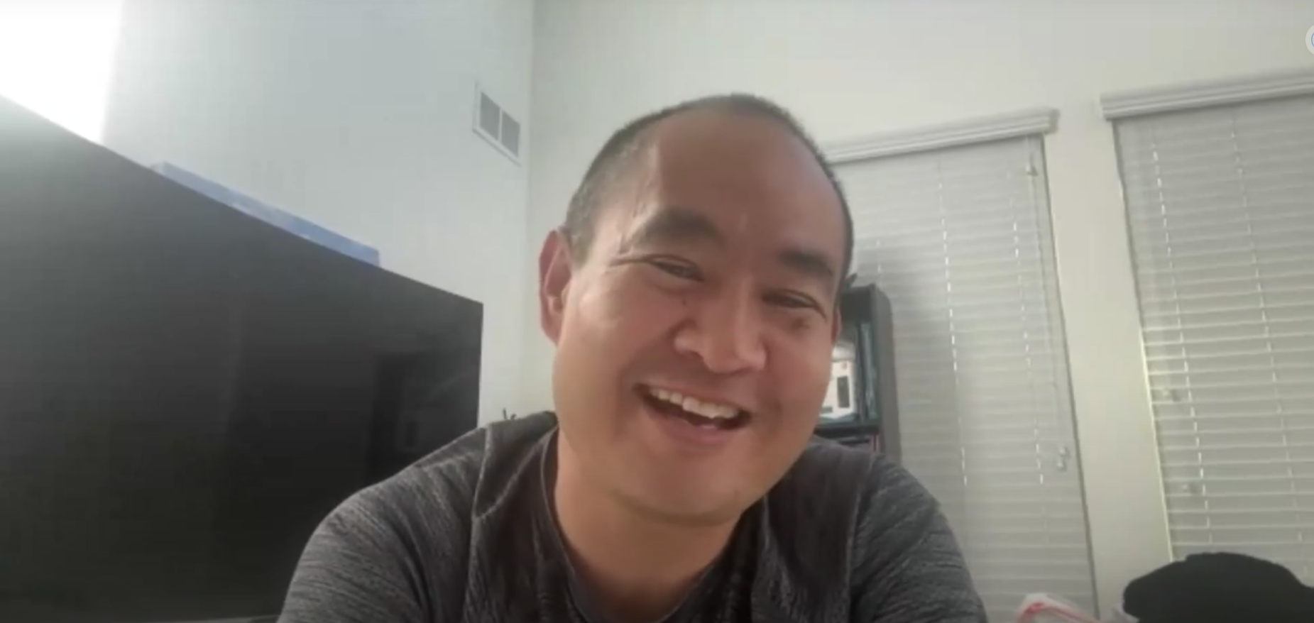 Dennis Yu shares insights during a BlitzMetrics team call about leveraging AI to build personal brand websites.