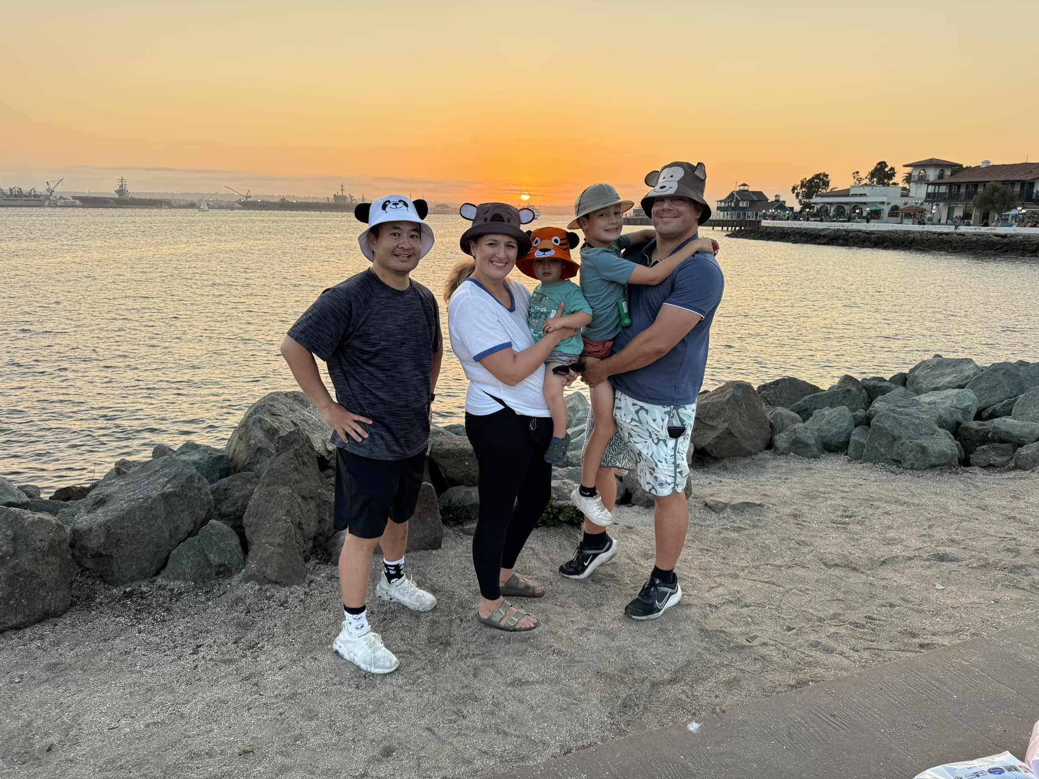 Dennis Yu and Anthony Hilb holding Code to Joy books at a gathering in San Diego