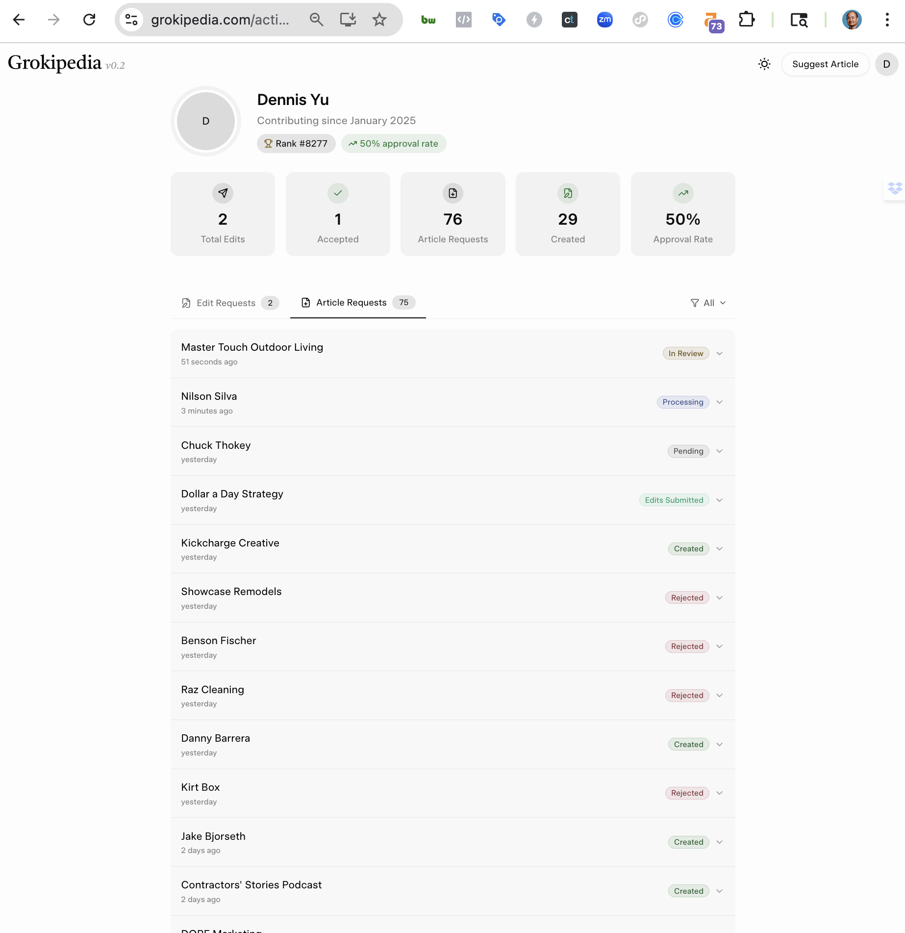 How to submit an article to Grokipedia | BlitzMetrics