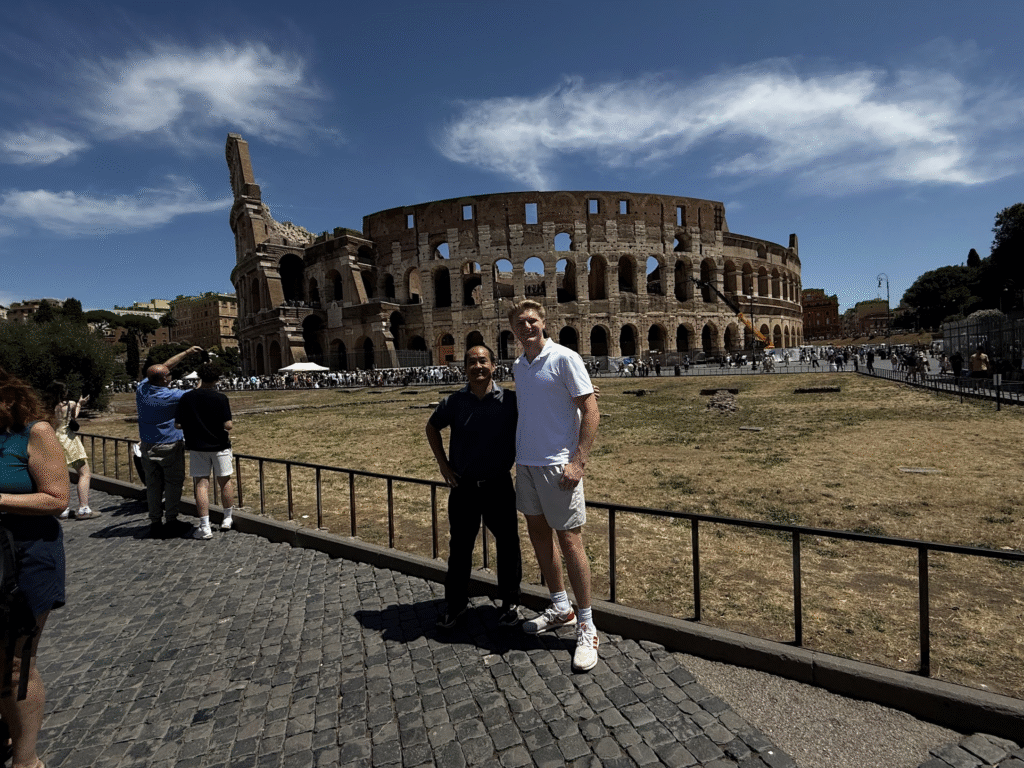 Dan Leibrandt and Dennis Yu showing real relationships and travel proof