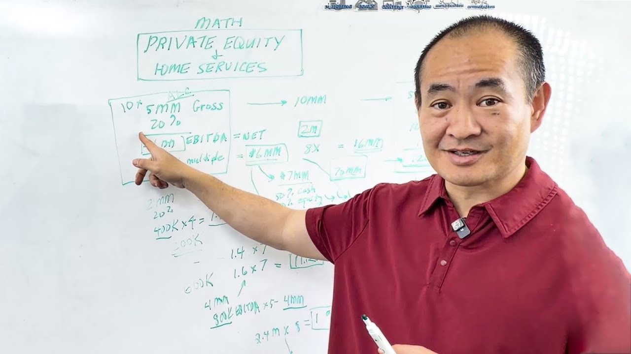 Dennis Yu explains the Brain to Bot AI agents framework on a whiteboard
