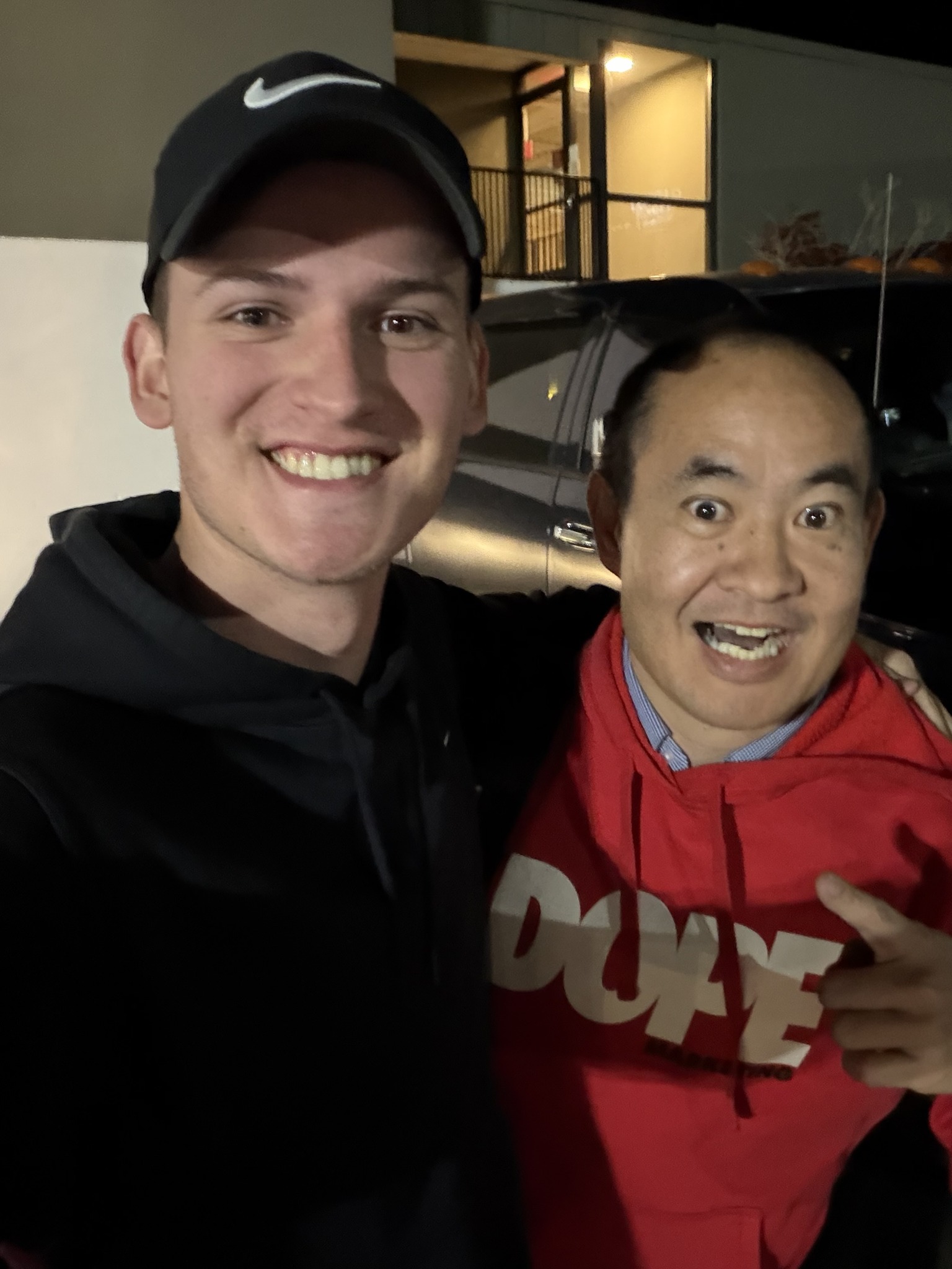 Joshua Collier and Dennis Yu — personal brand strategy session, April 2026