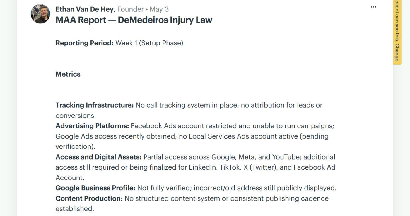MAA Examples for Contractors and Local Service Businesses