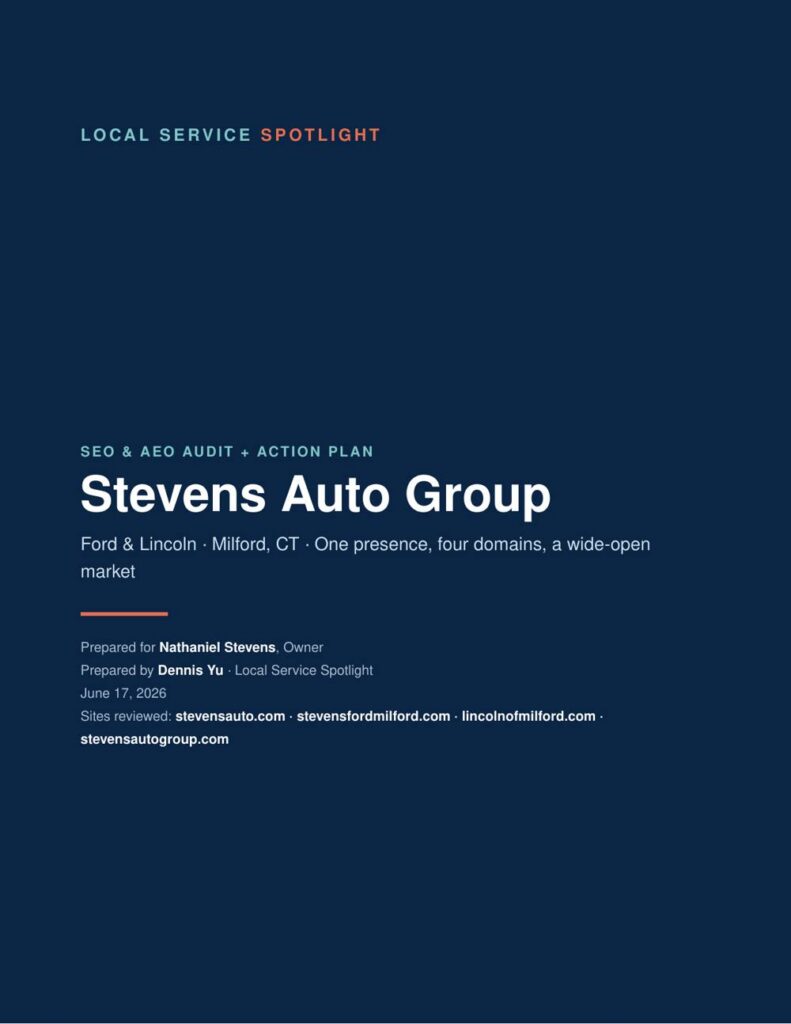 Stevens Auto Group: One Dealership, Four Domains, A Wide-Open Market 1 StevensAutoGroup featured