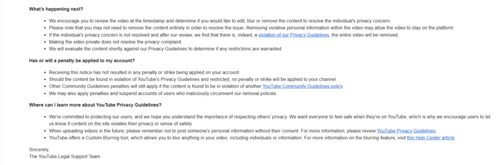How I Handled Lane Houk’s YouTube Privacy Complaint Without Taking Down My Video 3 image 34 1536x509 1