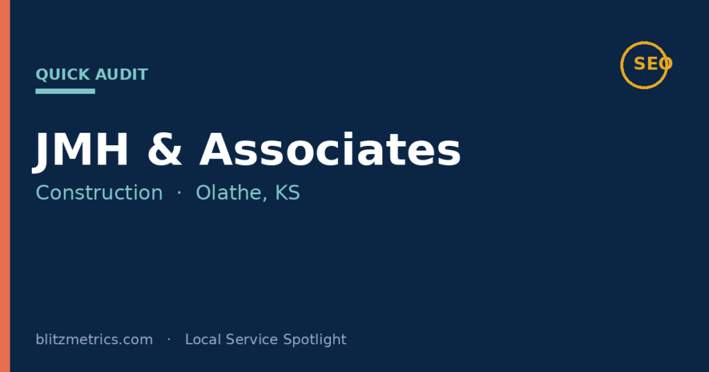 jmh associates seo audit olathe