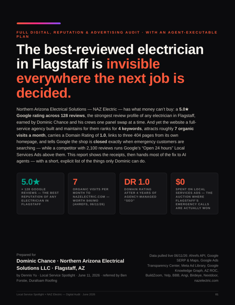 naz electric audit cover