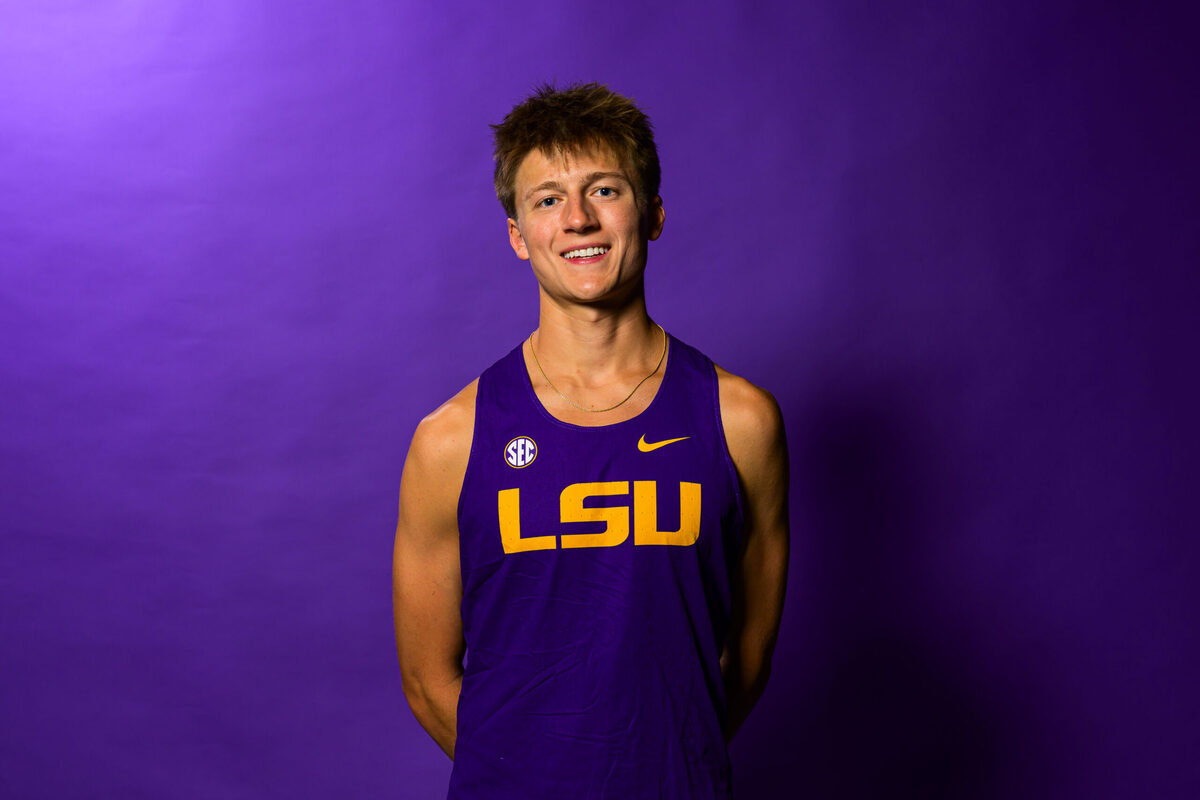 Trenton Sandler: A Personal-Brand Case Study (Research → Build → Weekly MAA) 1 Trenton Sandler racing the 1500m for LSU
