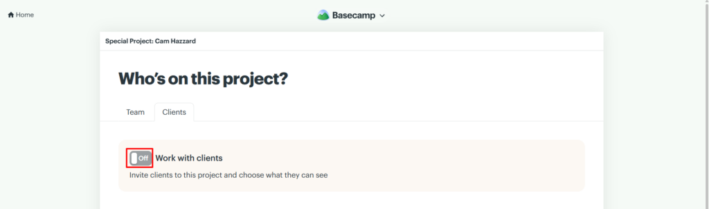 How to Set Up a Basecamp Project for a New Client 10 Screenshot 3 3