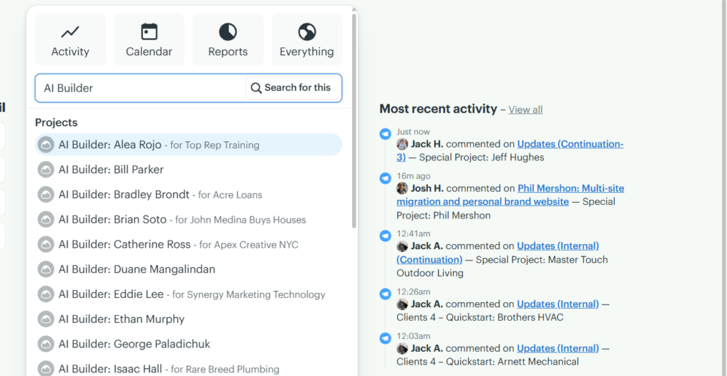 How to Set Up a Basecamp Project for a New Client 5 Screenshot 4 2