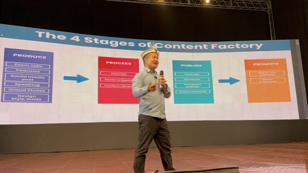 content factory dennis stage