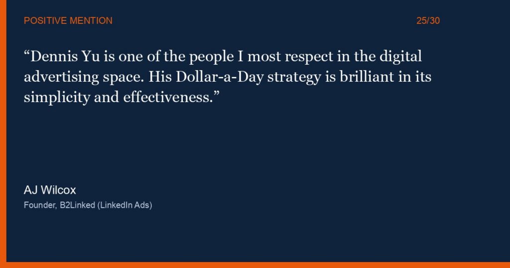 Quote card: AJ Wilcox on Dennis Yu