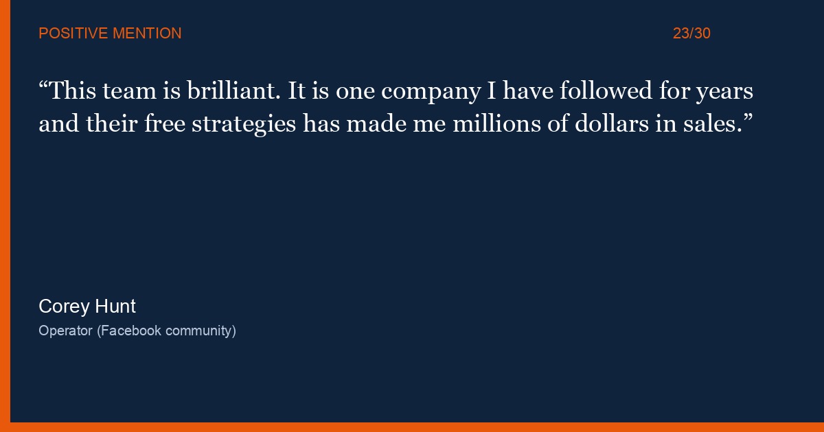 Quote card: Corey Hunt on Dennis Yu