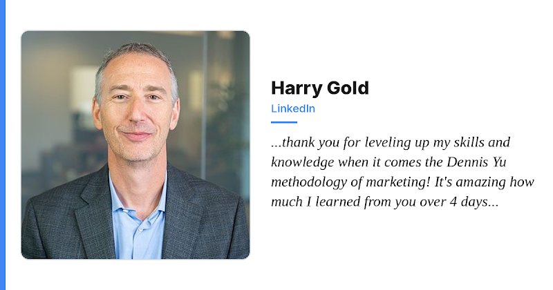 Harry Gold positive mention