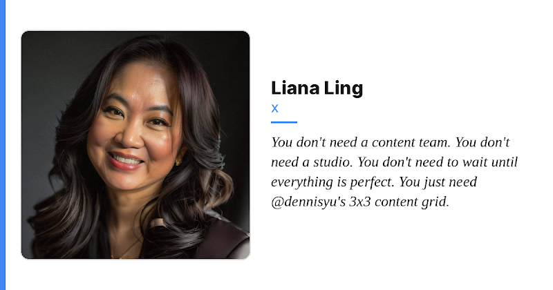 Liana Ling positive mention